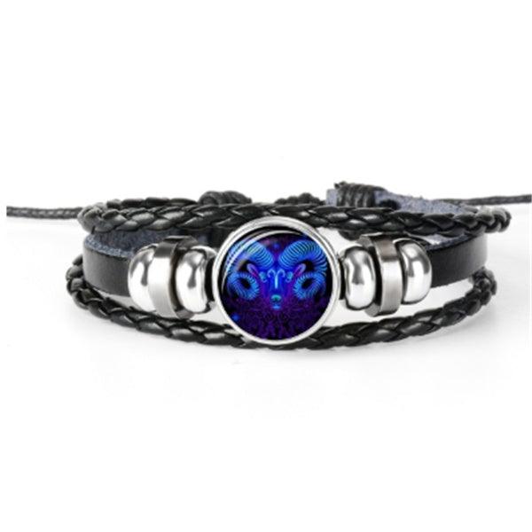 Zodiac Constellation Braided Bracelet | Astro Collection Aries