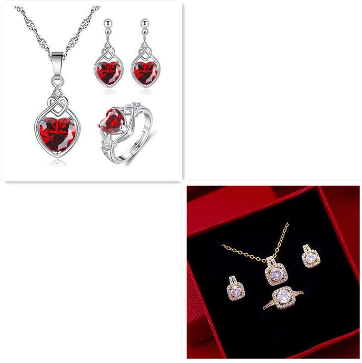 Zircon Choker Jewelry Set | Daily Wear Set