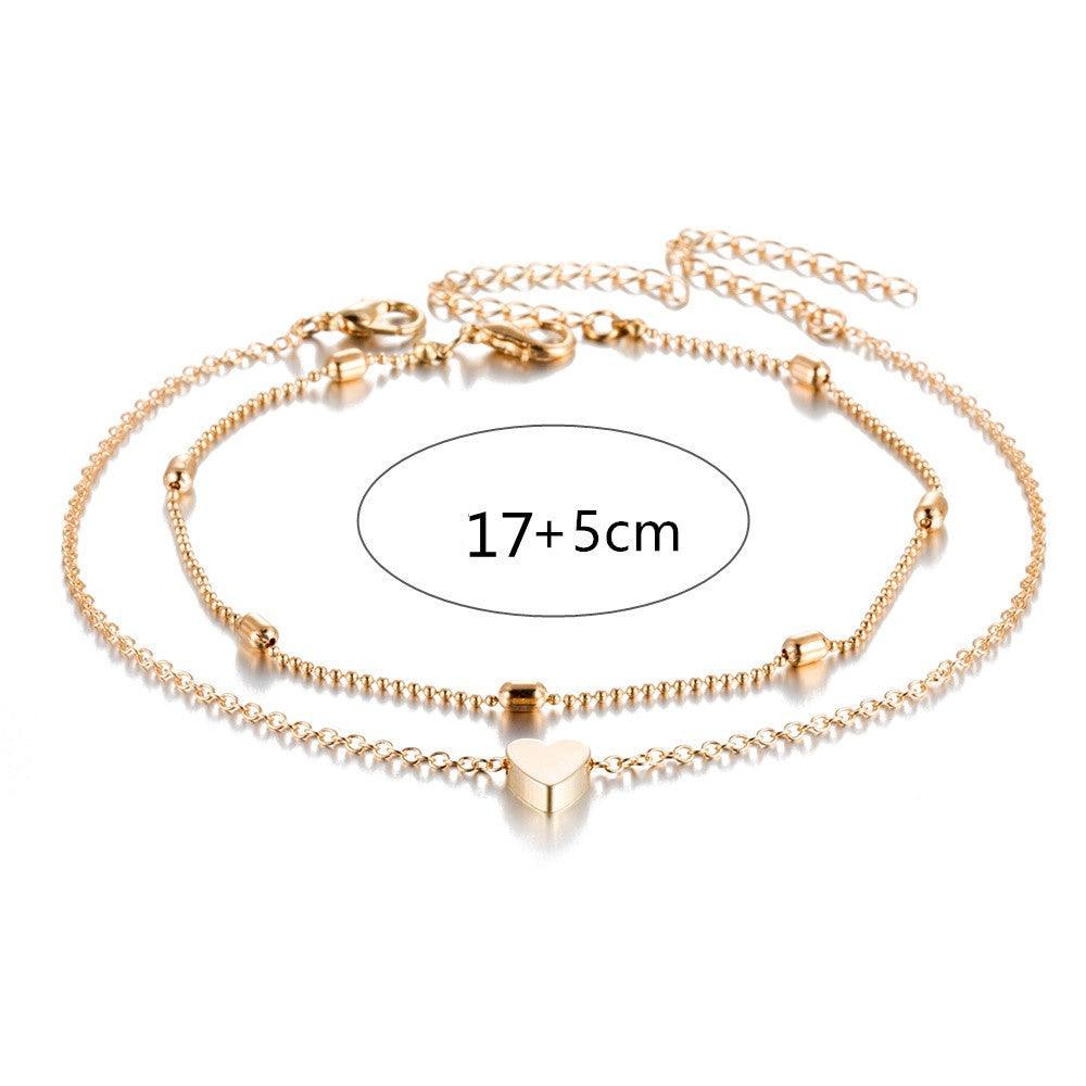 Retro Ball Chain Anklets | Beach Jewelry