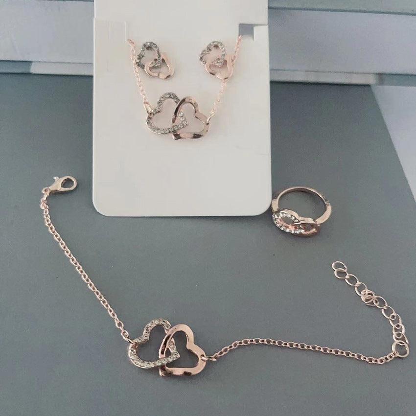 Butterfly Jewelry Set | 2025 Daily Wear Rose Gold