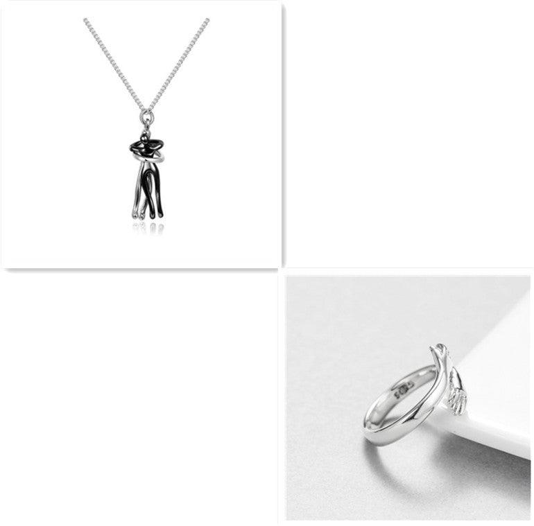 Love Hug Unisex Necklace | Fashion Jewelry