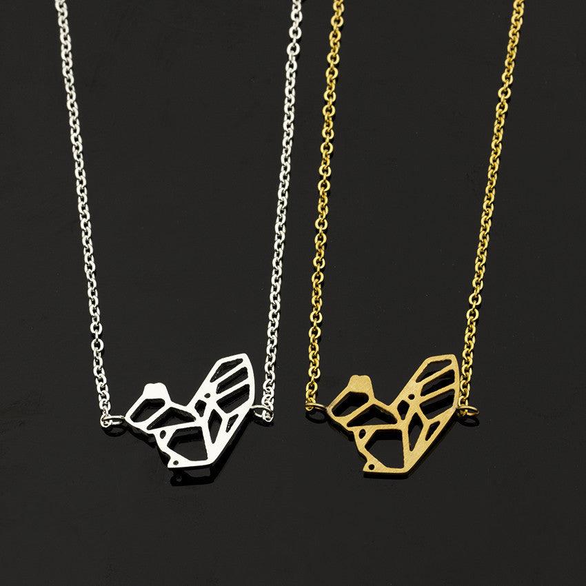 Gold Squirrel Origami Bracelet | Daily Wear