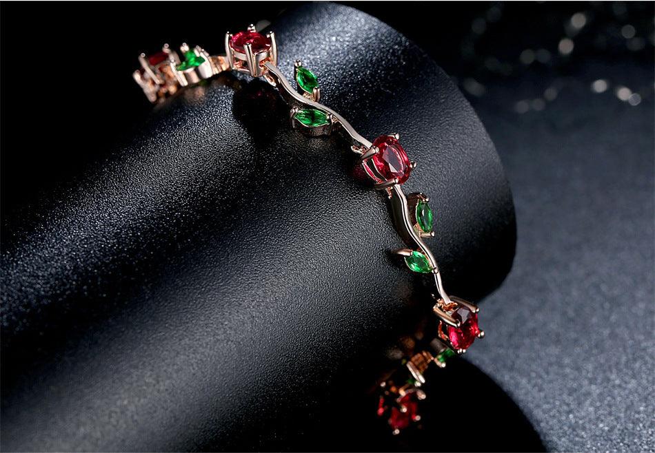 Plated Crystal Women Bracelet | Daily Wear