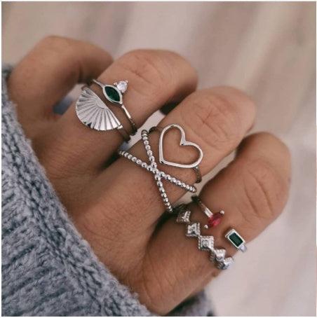 Premium Trendy Ring Set | Fashion Collection 4