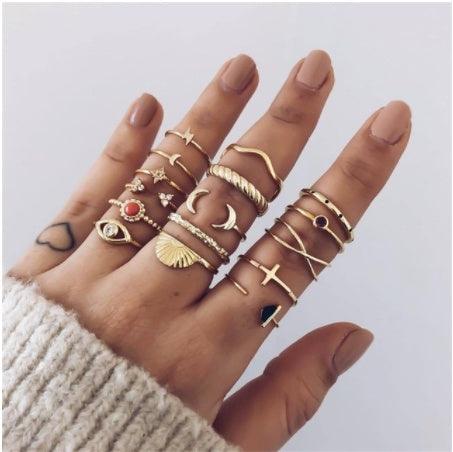 Premium Trendy Ring Set | Fashion Collection 10