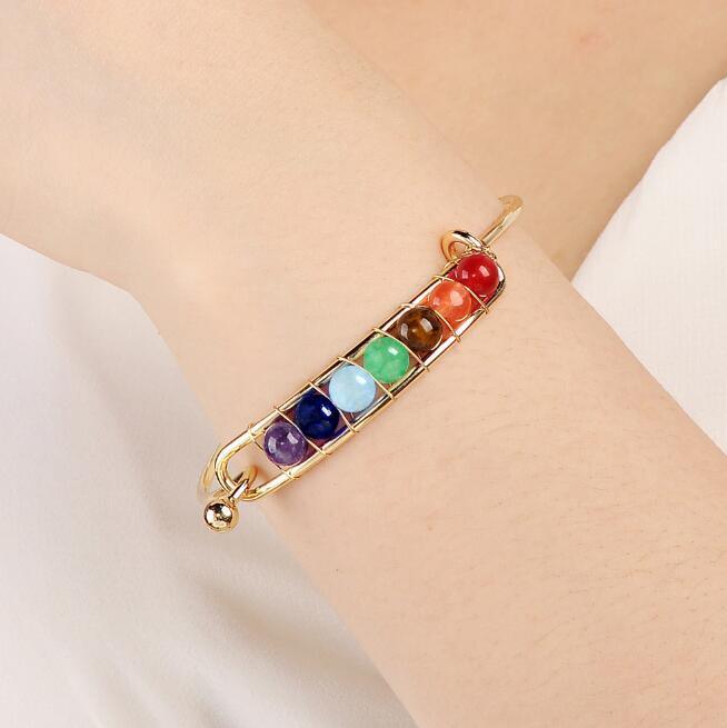 Natural Stones Boho Charm Silver Bracelets | Daily Wear