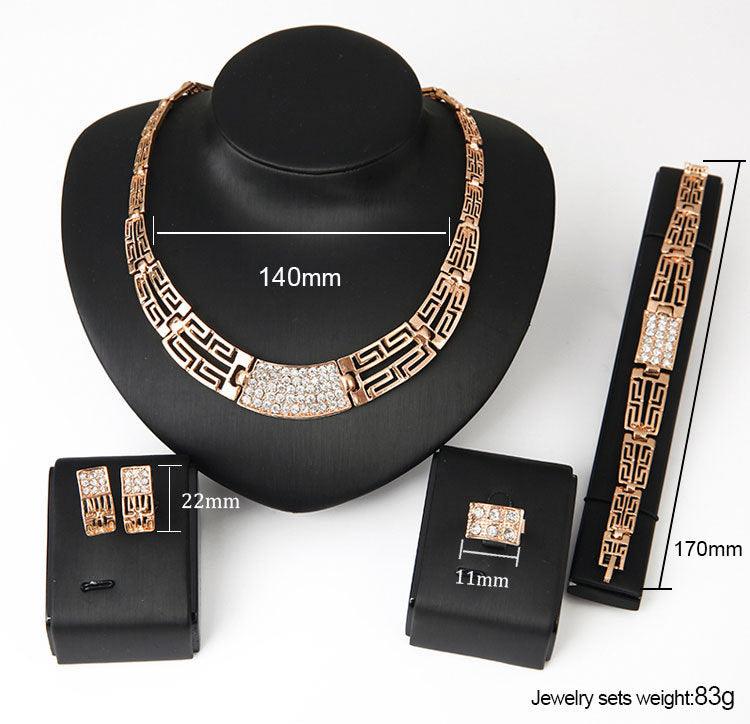 18K Gold Plated Jewelry Set | Party Collection
