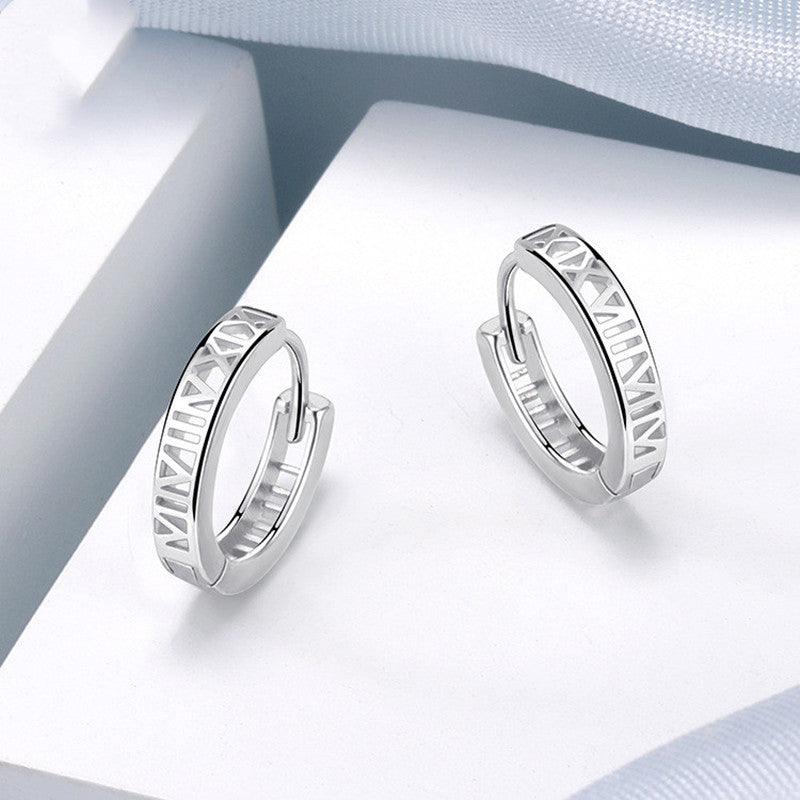 Roman Sterling Silver Earring | Daily Wear