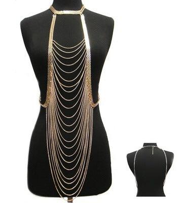 Long Body Fashion Necklace | Party Wear