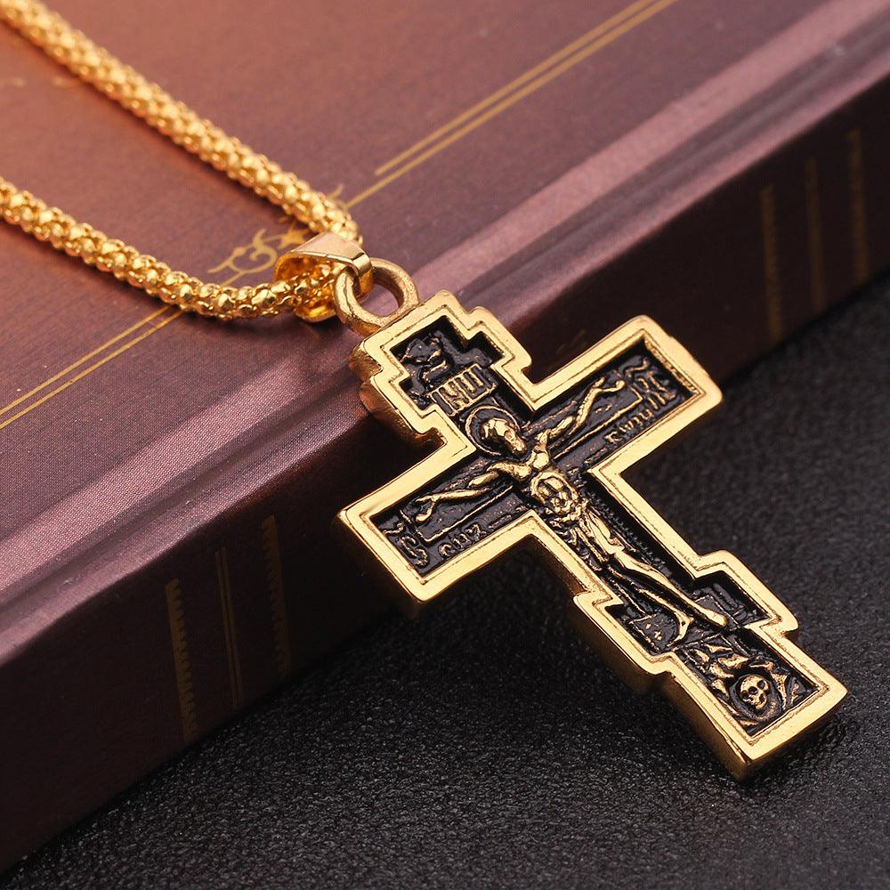 Cross Jesus Pendant Necklace | Daily Wear