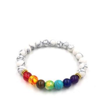 Agate Molten Volcanic Stone Bracelet | Yoga Collection