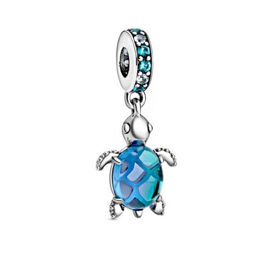 Turtle Dolphin Bracelet Charm | Fashion Collection Blue