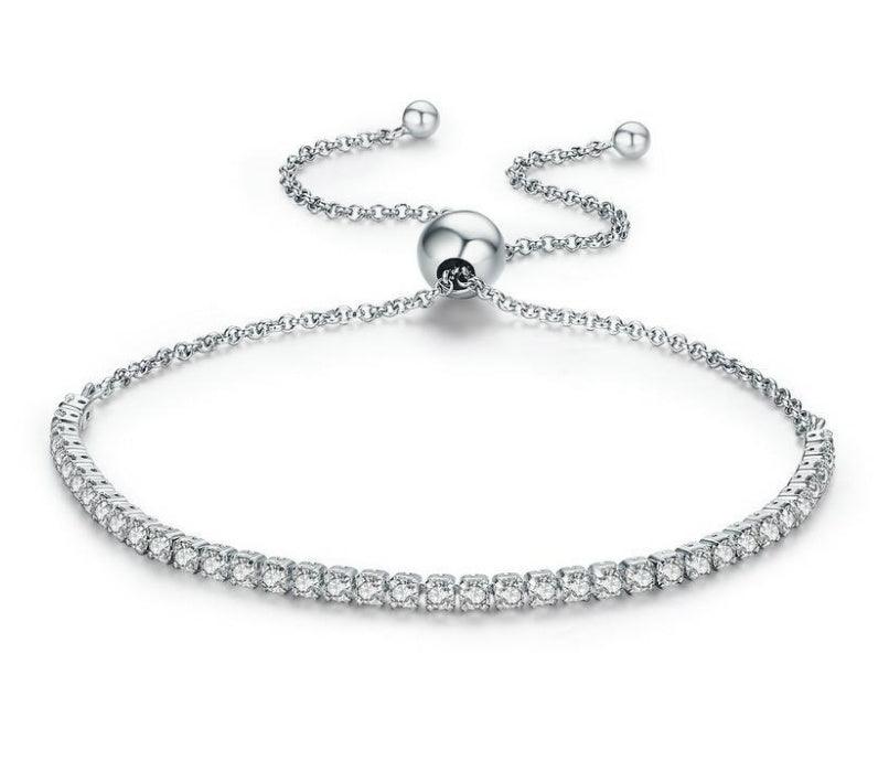 Elegant 925 Sterling Silver Star Shining Bracelet | Daily Wear