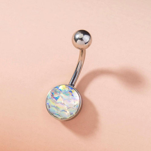 Mermaid Zircon Navel Ring | Fashion Collection A