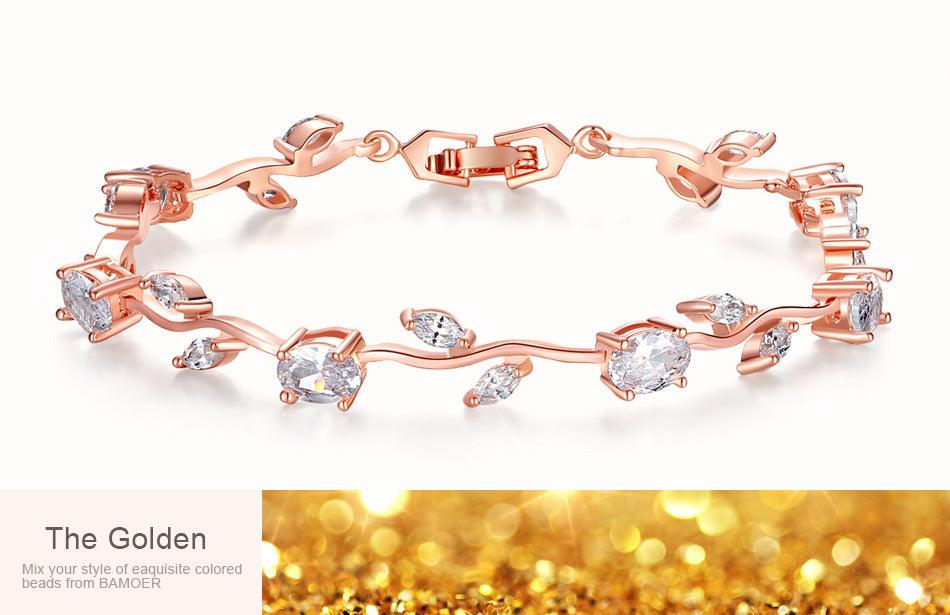 Plated Crystal Women Bracelet | Daily Wear