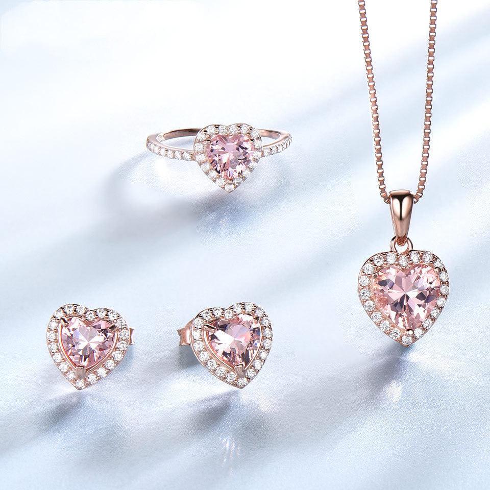 Sparkling Pink Jewelry Set 2025 | Daily Wear