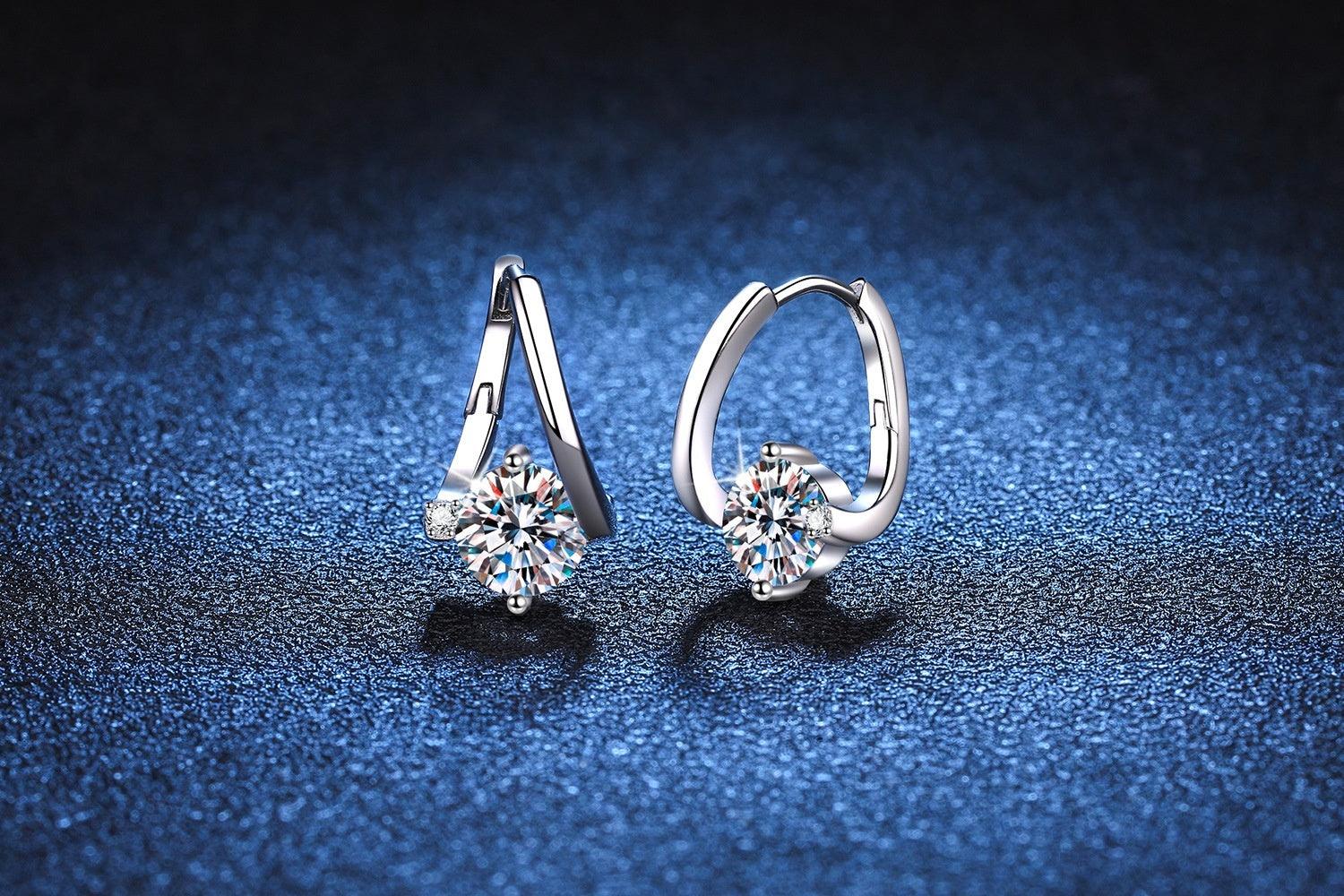 Moissanite Luxury Earrings