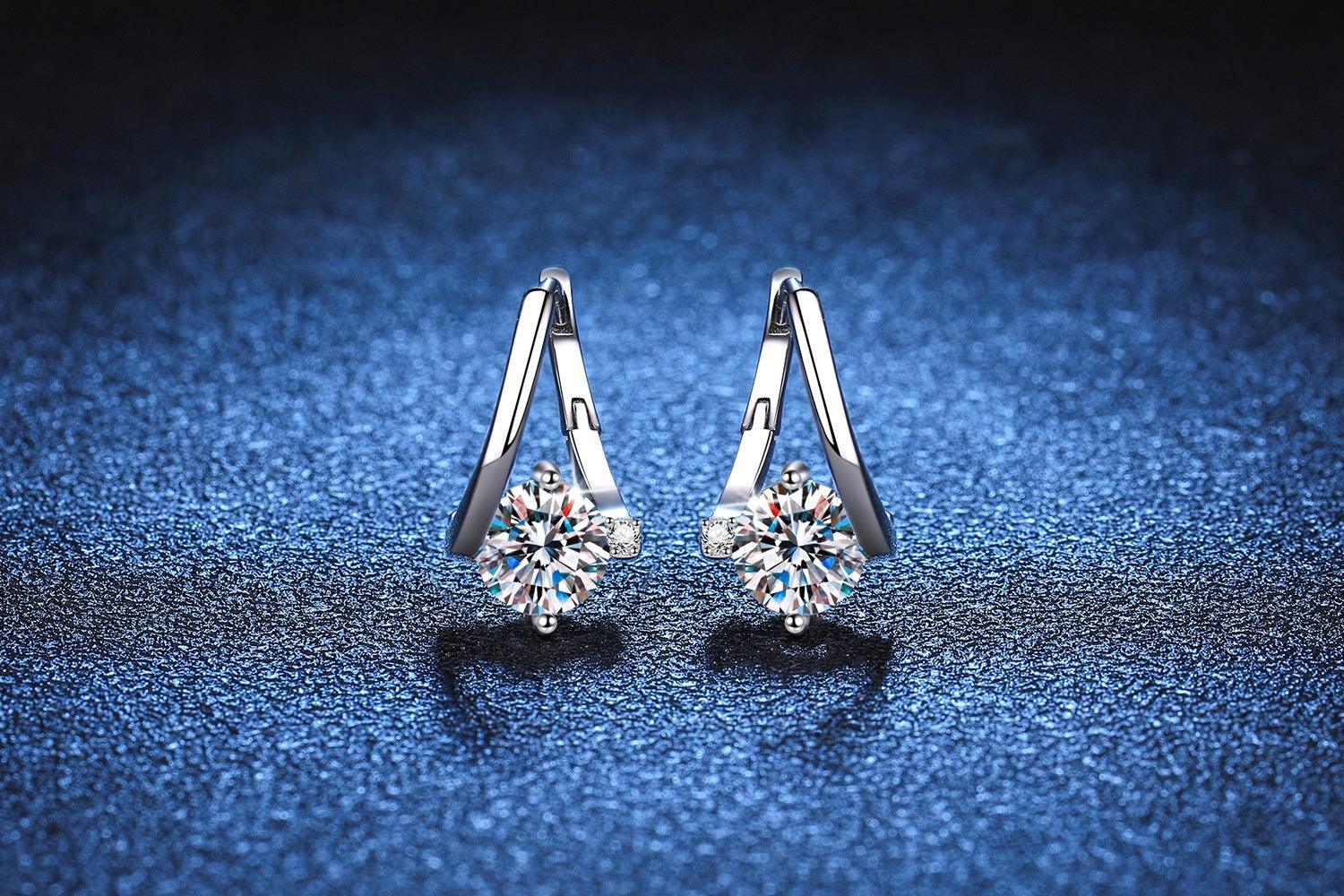 Moissanite Luxury Earrings