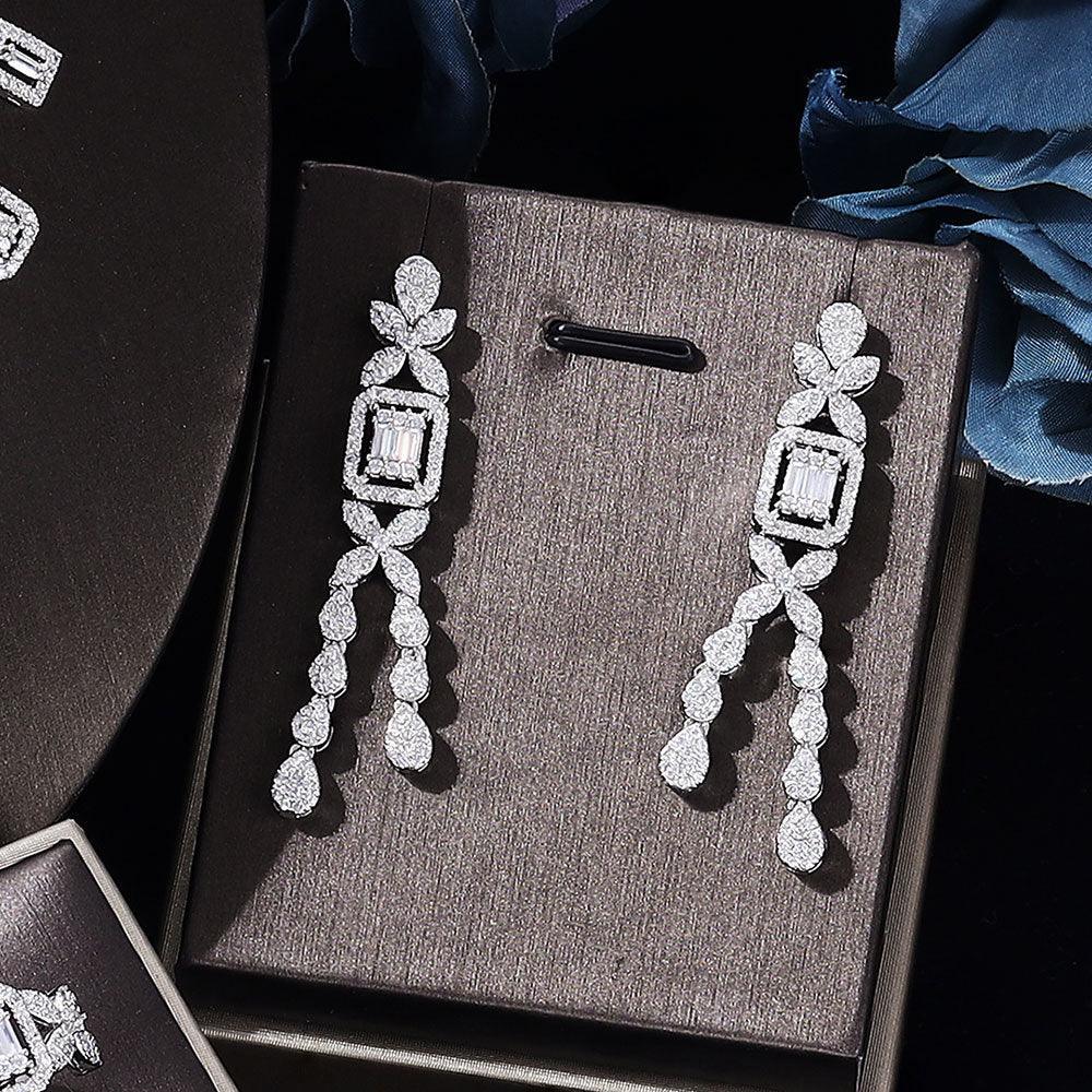 Crystal Gemstone Jewelry Set | Fashion Wear