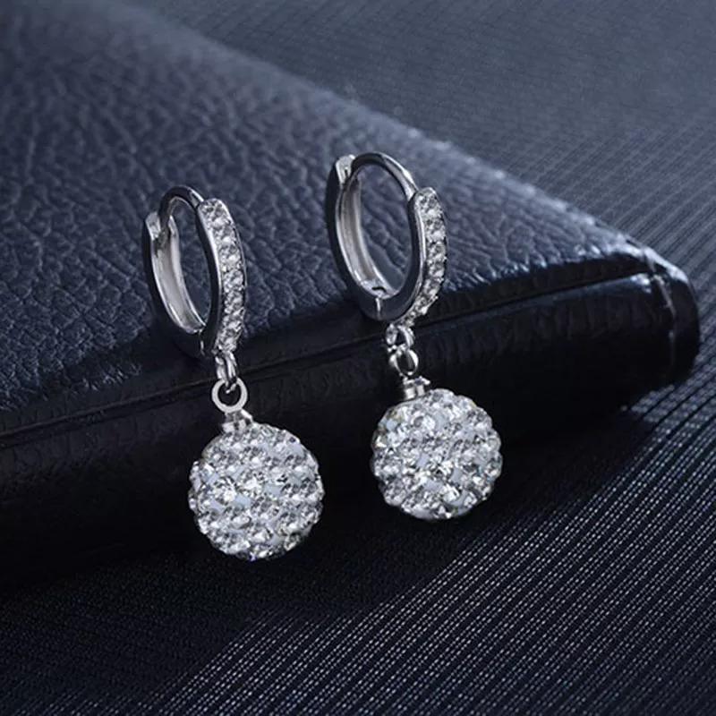 Round Diamond Ball Earrings | Daily Wear
