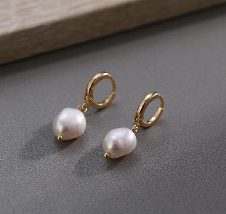 Elegant Pearl Earrings | Daily Wear