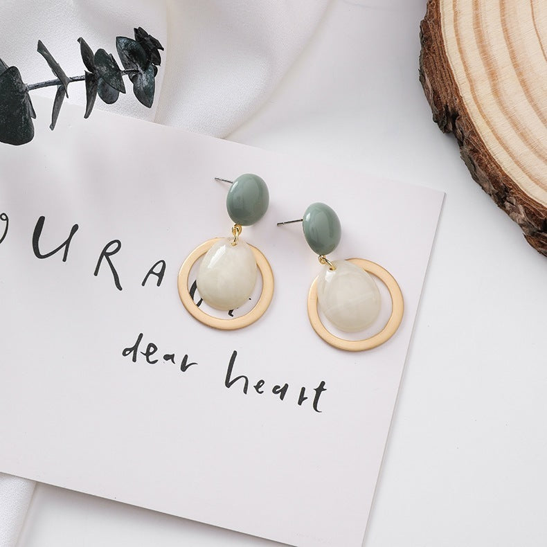 Candy Drop Earrings | Daily Wear Green
