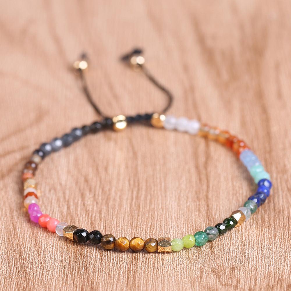 Seven Chakra Bracelet with 12 Constellations | Astro Collection A