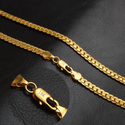 BoldlyBeautifuls Elegant Gold-Plated Necklace Gold
