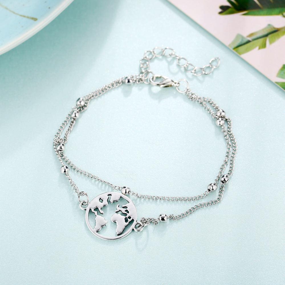 Three-piece Beach Love Anklet | Beach Collection
