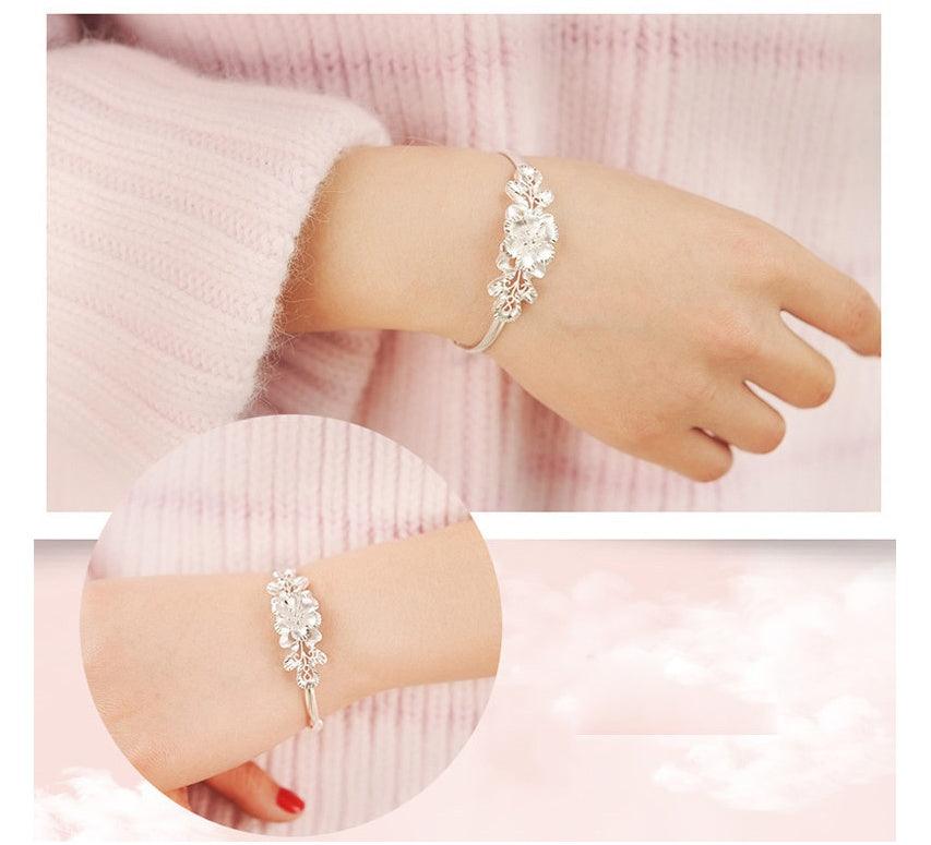 Vibrant Bauhinia Adjustable Bracelet | Daily Wear