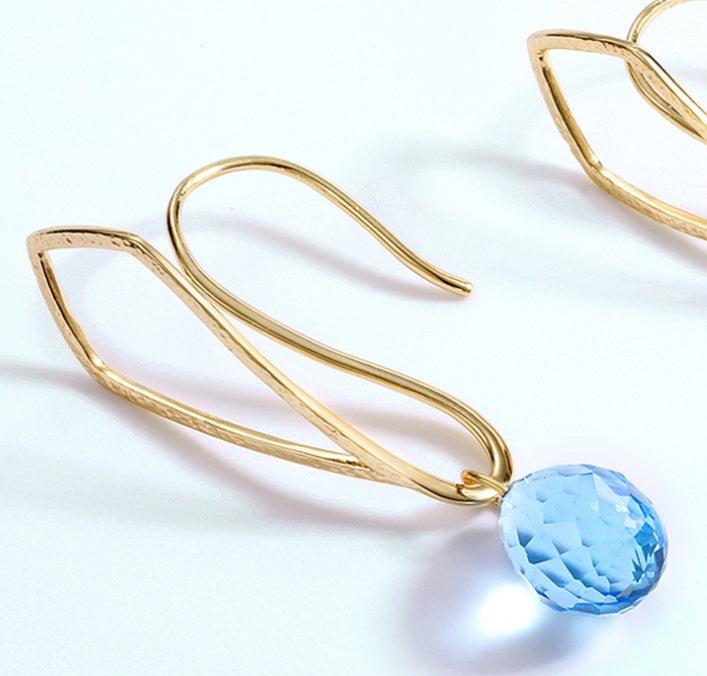 Elegant Crystal Earrings | Daily Wear