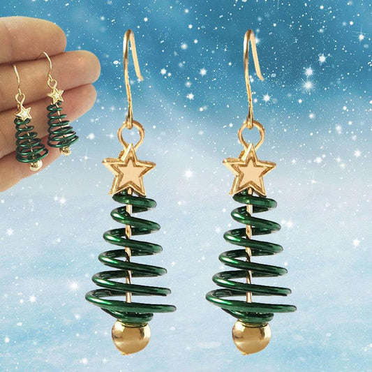Bohemian Creative Curved Wavy Earrings | Daily Wear