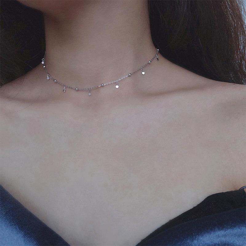 Round Choker in 925 Sterling Silver | Fashion Wear