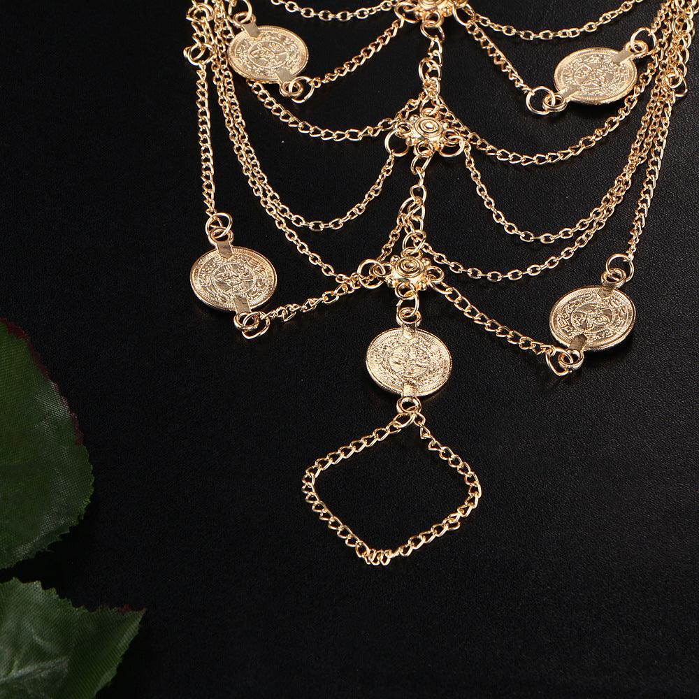 Barefoot Sandals Anklets | Beach Collection Gold