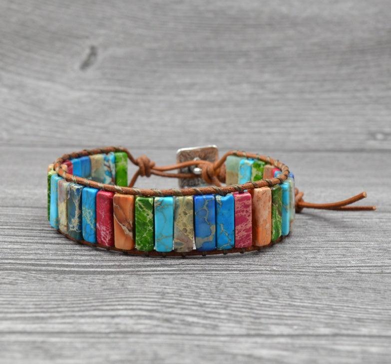 Imperial Colored Hand-woven Bracelet | Yoga Collection