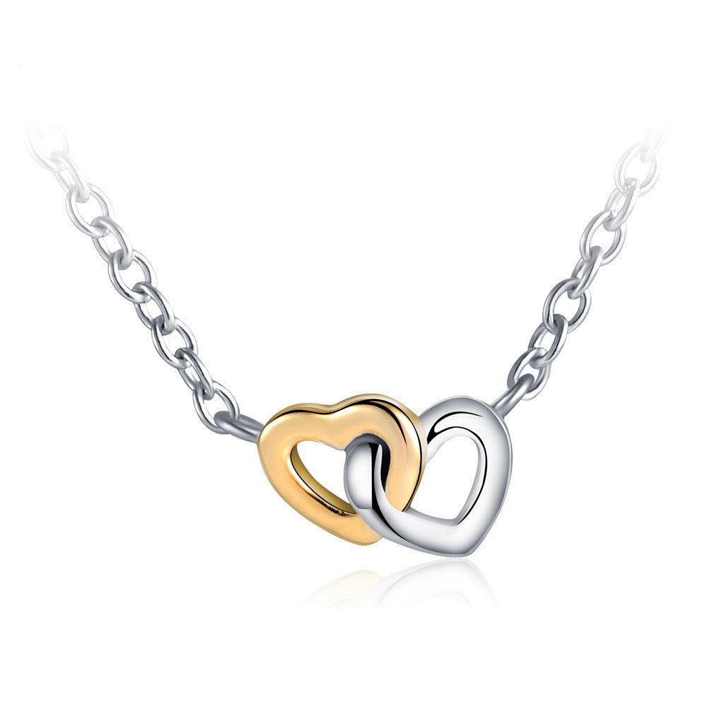 Heart Pendant Daily Wear Necklace | BoldlyBeautifuls Gold silver
