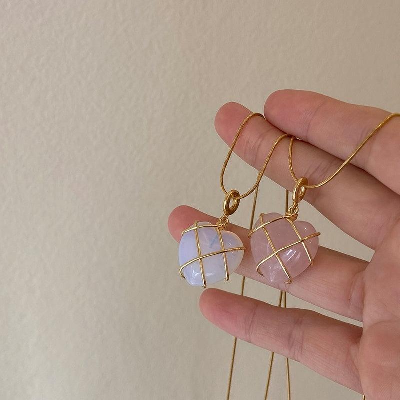 Moonstone Princess Necklace - Daily Wear Jewelry