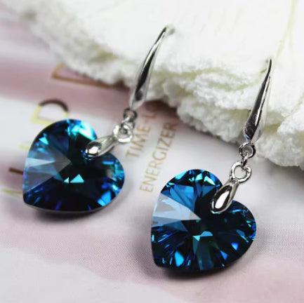 Love Earrings in Pure Silver| Daily Wear