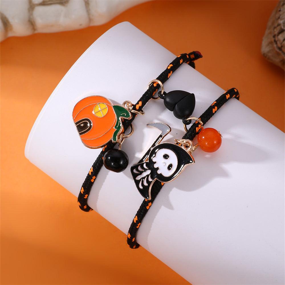 Halloween Pumpkin Ghost Bracelet | Halloween Collection