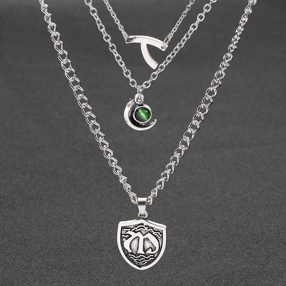 Multilayer Water Wave Short Necklace | Fashion Jewelry