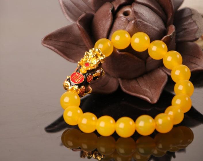 3D Gold Plated PiXiu Bracelet | Fashion Jewelry