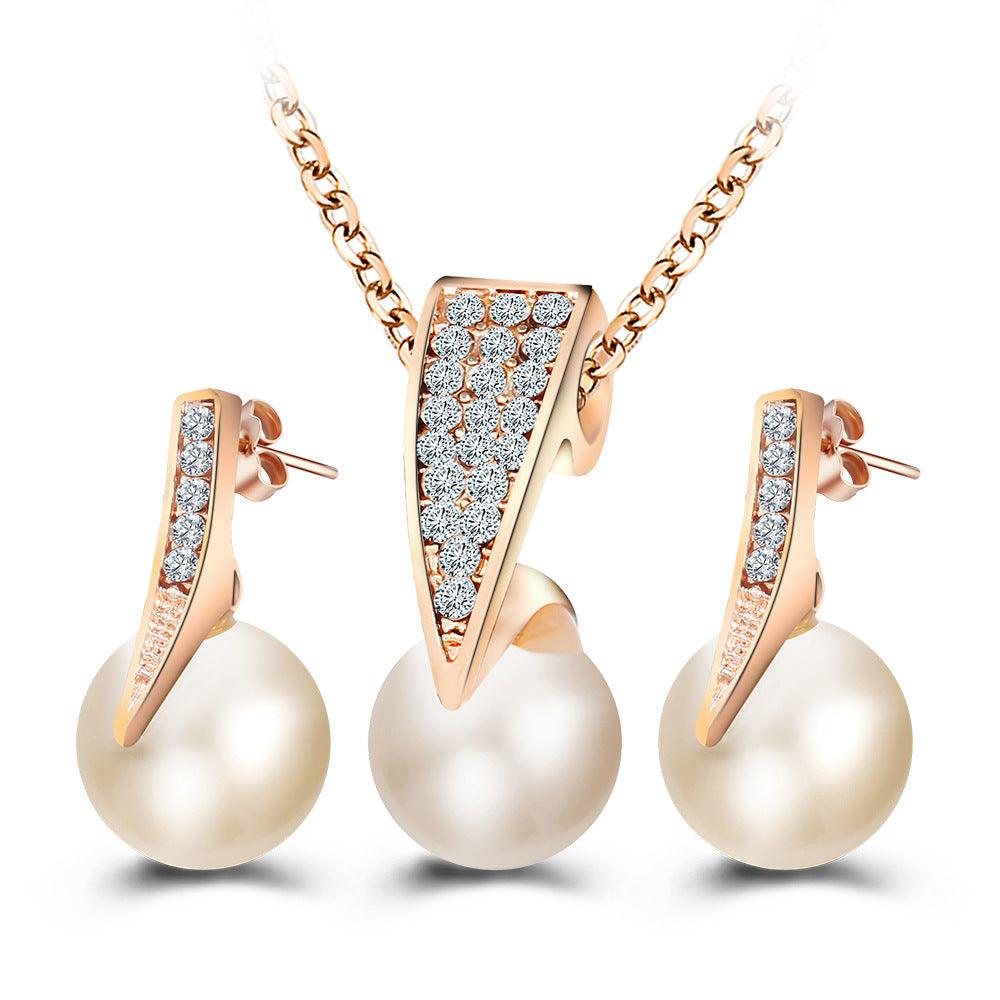Elegant Faux Pearl Necklace Set | 2025