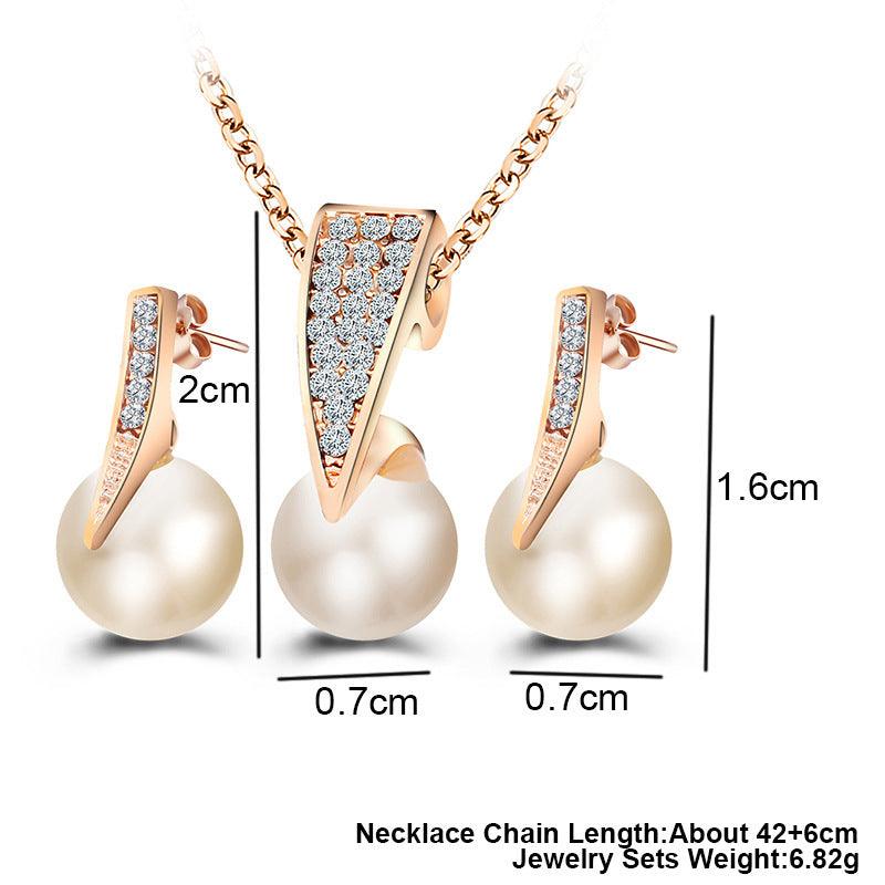 Elegant Faux Pearl Necklace Set | 2025
