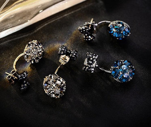 Bow Stud Earrings Elegant Fashion Jewelry