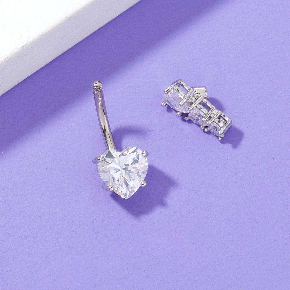Heart-to-Heart Navel Pin | Fashion Collection