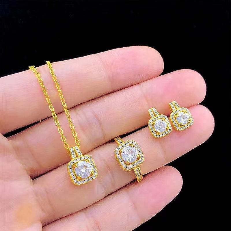 Zircon Choker Jewelry Set | Daily Wear