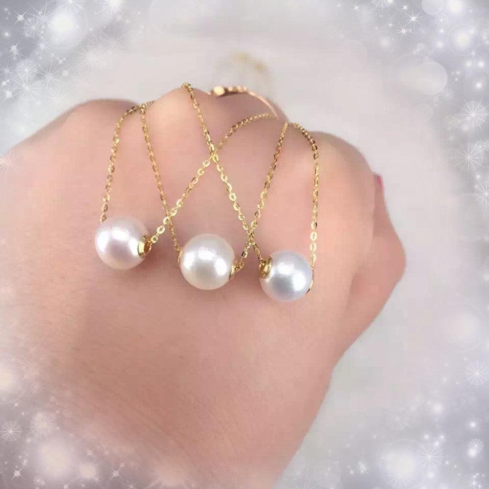 Delicate Pearl Clavicle Necklace | Daily Wear