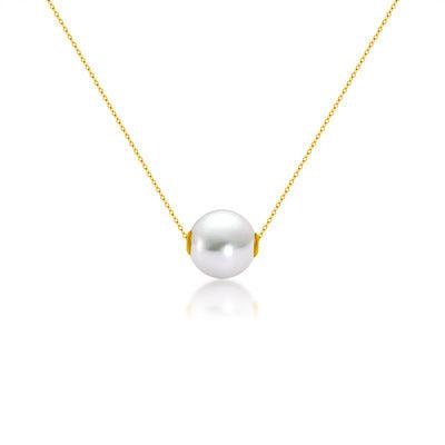 Delicate Pearl Clavicle Necklace | Daily Wear