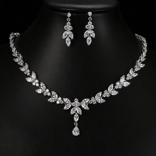 Stylish Necklace and Earrings Jewelry Set | Party Collection Set