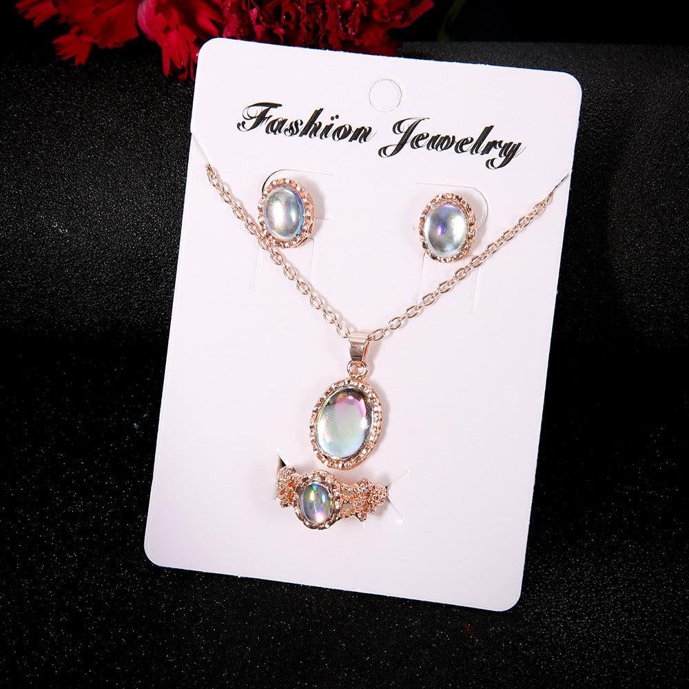 Dazzling Gemstone Jewelry Set | Party Collection